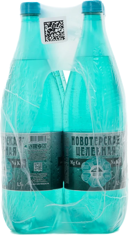 Новотерская Целебная 1,5 л, ПЭТ — упаковка
