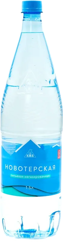 «Новотерская» питьевая негазированная, 1,5 л, ПЭТ