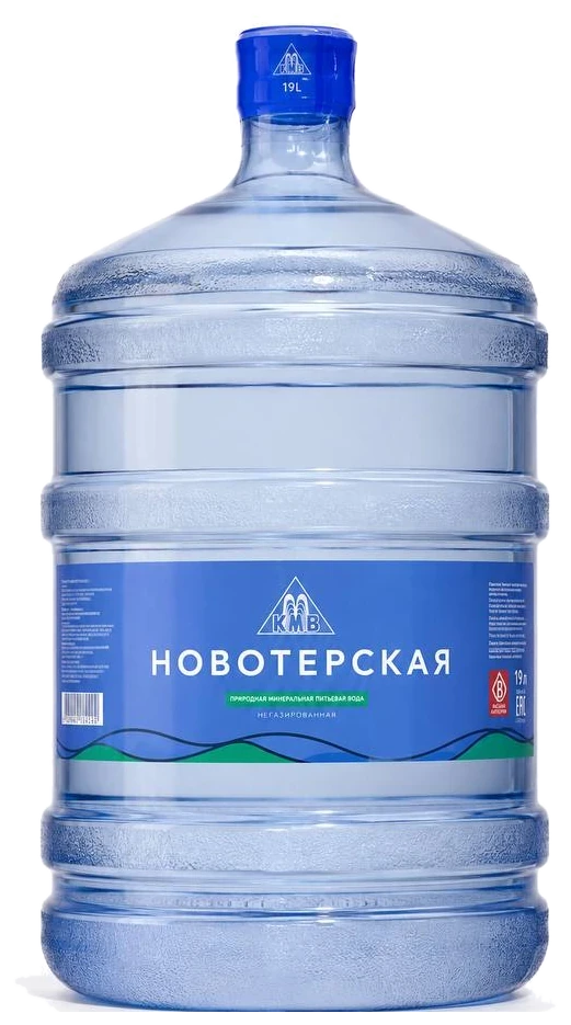 Бутыль «Новотерская питьевая» 19 л, ПЭТ